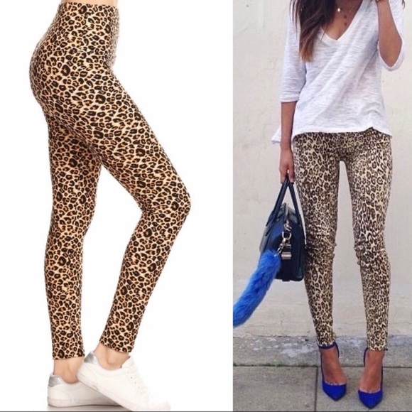 Fernweh Boheme Pants - Final Sale!Leopard Knit Yoga Leggings
